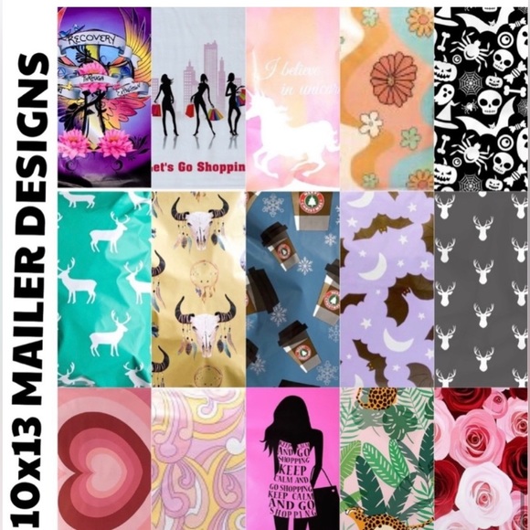 🍂Pretty Mailers 100% recyclable, Sustainable Packaging 14x17 - Picture 4 of 8